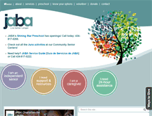 Tablet Screenshot of jabacares.org